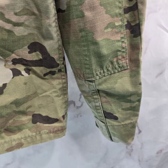 Army Camo Jacket Women XS Small Short Multicam Digital Top Military Fatigue - Picture 4 of 9